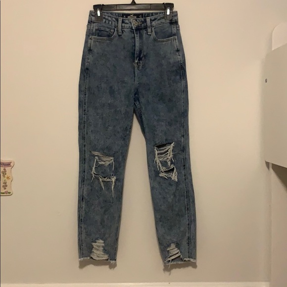 hollister acid wash jeans